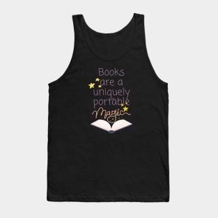 Books Are A Uniquely Portable Magic Tank Top